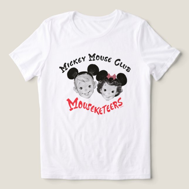 Mickey Mouse Club Mouseketeers Tri-Blend Shirt (Design Front)