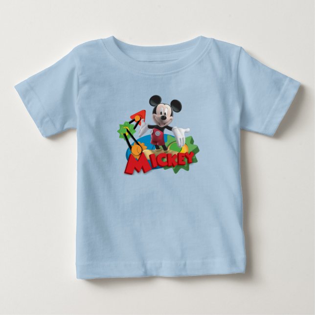 Mickey Mouse Clubhouse | Arms Out Baby T-Shirt (Front)