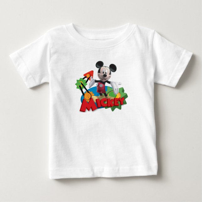 Mickey Mouse Clubhouse | Arms Out Baby T-Shirt (Front)