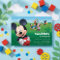 Mickey Mouse Clubhouse Birthday Invitation
