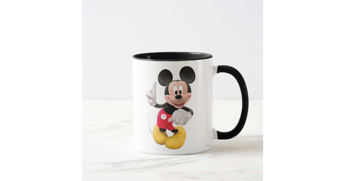 Mickey Mouse And Minnie Mouse Dancing With Pluto Mug Disney Store