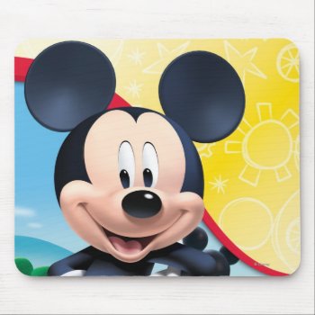 Mickey Mouse Clubhouse | Playhouse Mouse Pad by MickeyAndFriends at Zazzle
