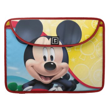 Mickey Mouse Clubhouse | Playhouse Sleeve For Macbooks by MickeyAndFriends at Zazzle