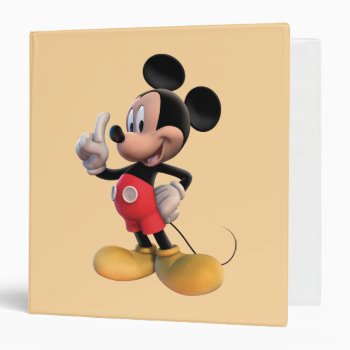 Mickey Mouse Clubhouse | Pointing Binder by MickeyAndFriends at Zazzle