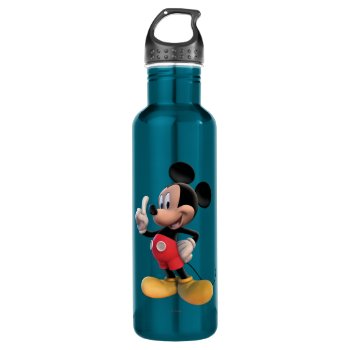 Mickey Mouse Clubhouse | Pointing Stainless Steel Water Bottle by MickeyAndFriends at Zazzle