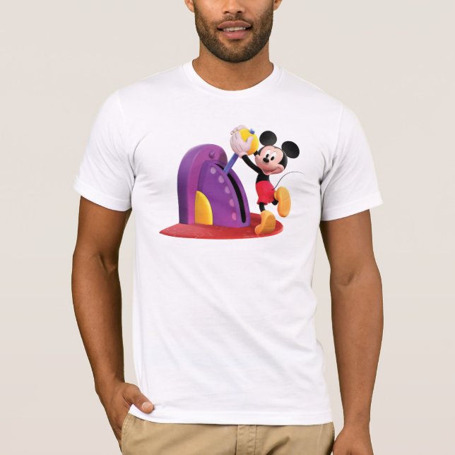 Mickey Mouse Clubhouse | Pulling Lever T-Shirt (Front)
