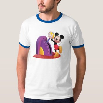 Mickey Mouse Clubhouse | Pulling Lever T-shirt by MickeyAndFriends at Zazzle