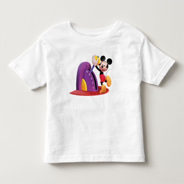Mickey Mouse Clubhouse | Pulling Lever Toddler T-shirt (Front)