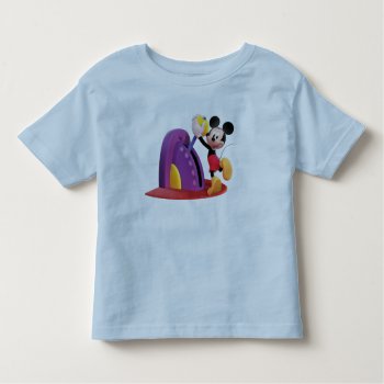 Mickey Mouse Clubhouse | Pulling Lever Toddler T-shirt by MickeyAndFriends at Zazzle