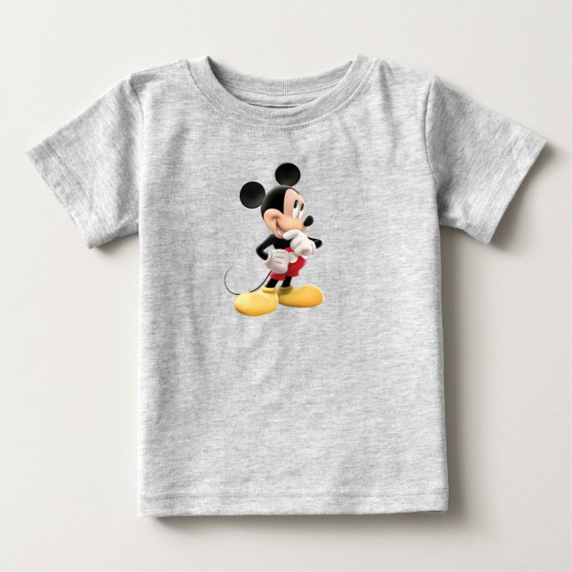 Mickey Mouse Clubhouse | Thinking Baby T-Shirt (Front)
