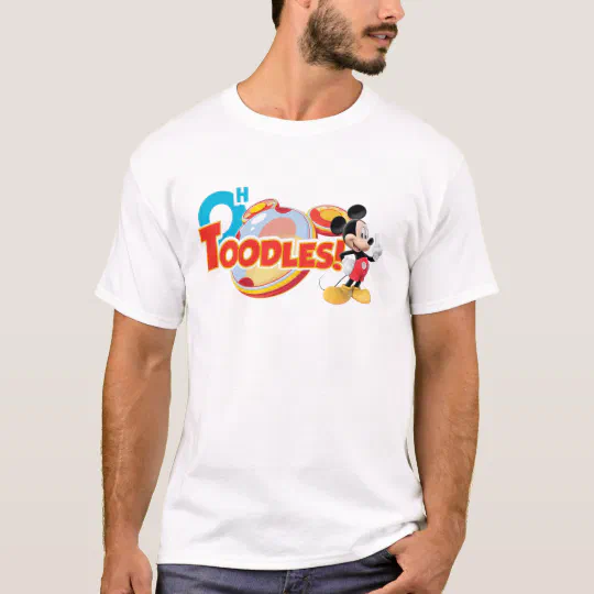 Pastel Mickey Ears Balloons Disney Inspired Mens Cotton Blend T-Shirt 