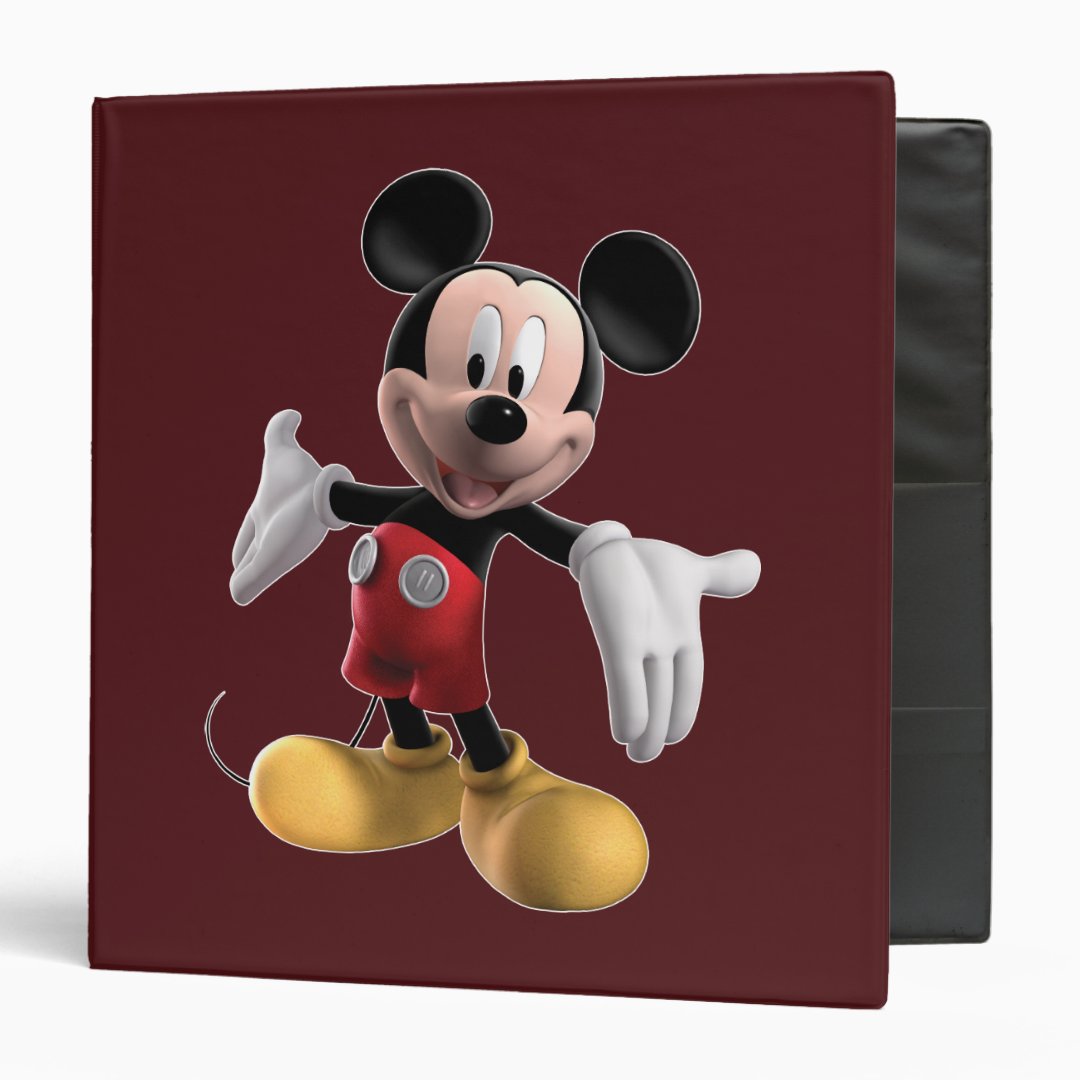 Mickey Mouse Clubhouse | Welcome 3 Ring Binder | Zazzle