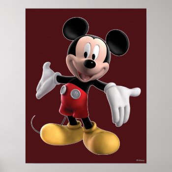 Mickey Mouse Clubhouse | Welcome Poster by MickeyAndFriends at Zazzle