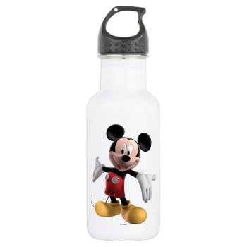 Mickey Mouse Clubhouse | Welcome Stainless Steel Water Bottle by MickeyAndFriends at Zazzle