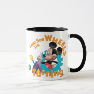 Mickey Mouse Clubhouse Wheels Turning Mug