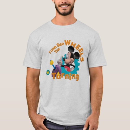 Mickey Mouse Clubhouse  Wheels Turning T_Shirt