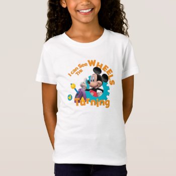 Mickey Mouse Clubhouse | Wheels Turning T-shirt by MickeyAndFriends at Zazzle