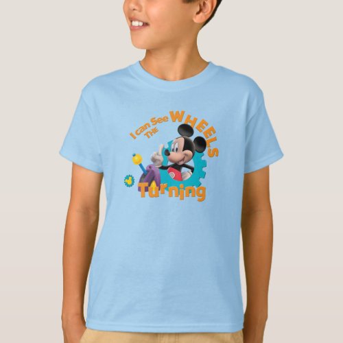 Mickey Mouse Clubhouse  Wheels Turning T_Shirt