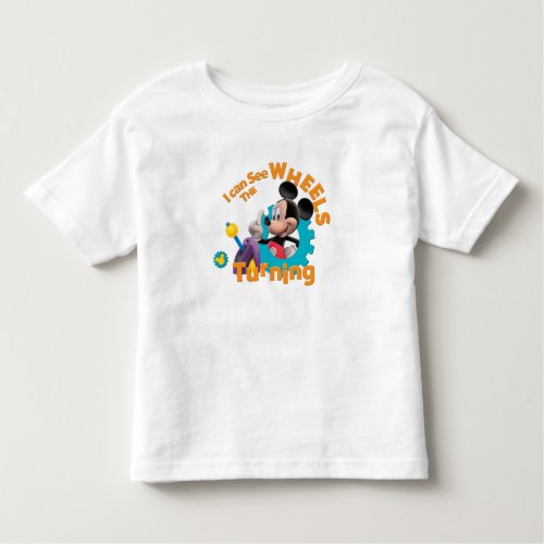 Mickey Mouse Clubhouse  Wheels Turning Toddler T_shirt