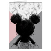 Mickey Mouse | Color Block - Pink Grey Marble (Front)