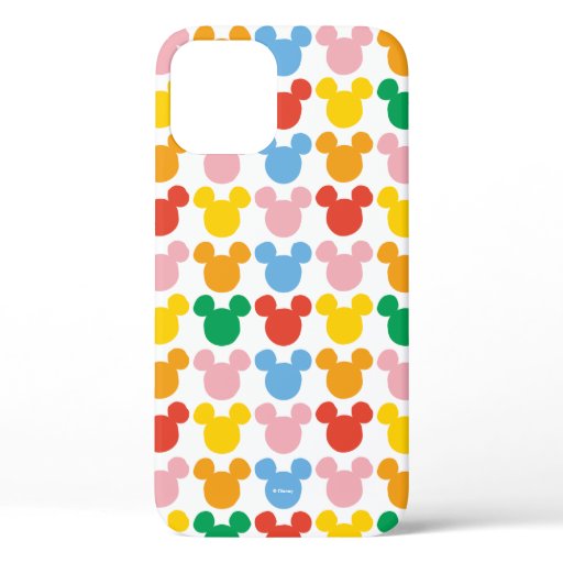 Mickey Mouse | Colorful Repeating Logo iPhone 12 Case