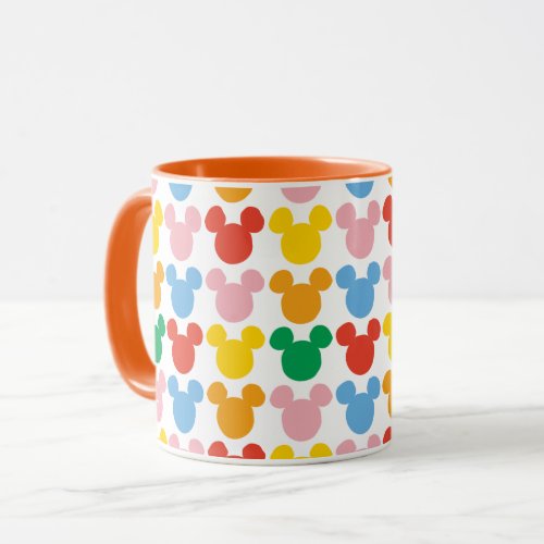 Mickey Mouse  Colorful Repeating Logo Mug