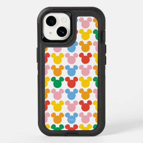 Mickey Mouse  Colorful Repeating Logo OtterBox iPhone 14 Case