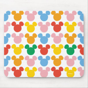Mickey Mouse   Colorful Repeating Logo Pad
