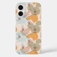 Mickey Mouse Continuous Line Pattern