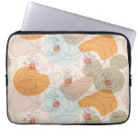 Mickey Mouse Continuous Line Pattern Laptop Sleeve
