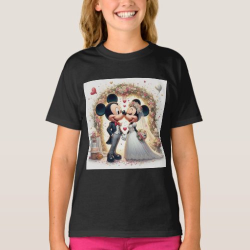 Mickey Mouse couple T_Shirt