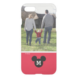 Mickey Mouse | Custom Photo & Monogram iPhone 8/7 Case