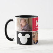 Mickey Mouse | Custom Photos & Monogram Mug (Left)