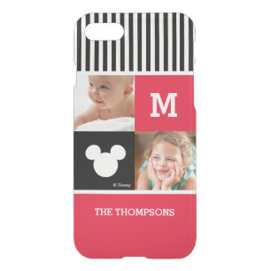 Mickey Mouse Custom Photos & Monogram iPhone SE/8/7 Case