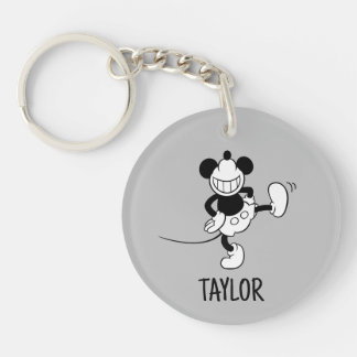 Mickey Mouse | Dancing | Add Your Name Keychain