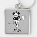 Mickey Mouse | Dancing | Add Your Name Keychain