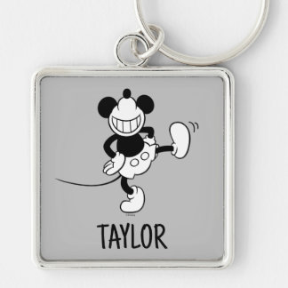 Mickey Mouse | Dancing | Add Your Name Keychain