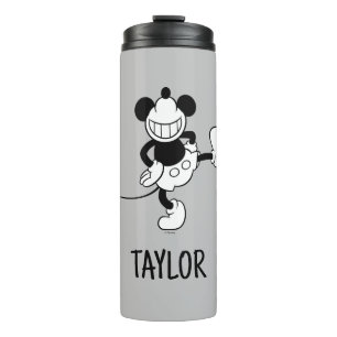 Mickey Mouse Dancing Add Your Name Thermal Tumbler