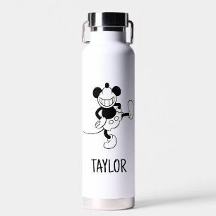 Mickey Mouse Dancing Add Your Name Water Bottle