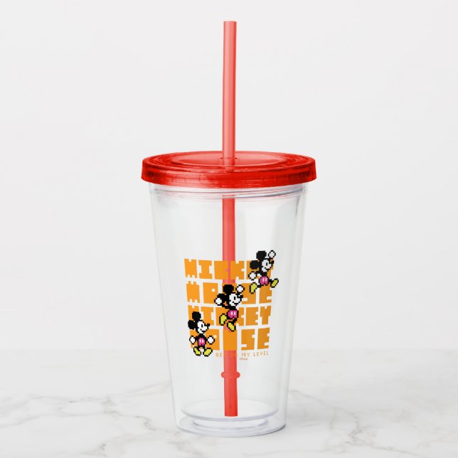 Mickey Mouse Double Jump Acrylic Tumbler (Front)