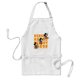 Mickey Mouse Double Jump Adult Apron