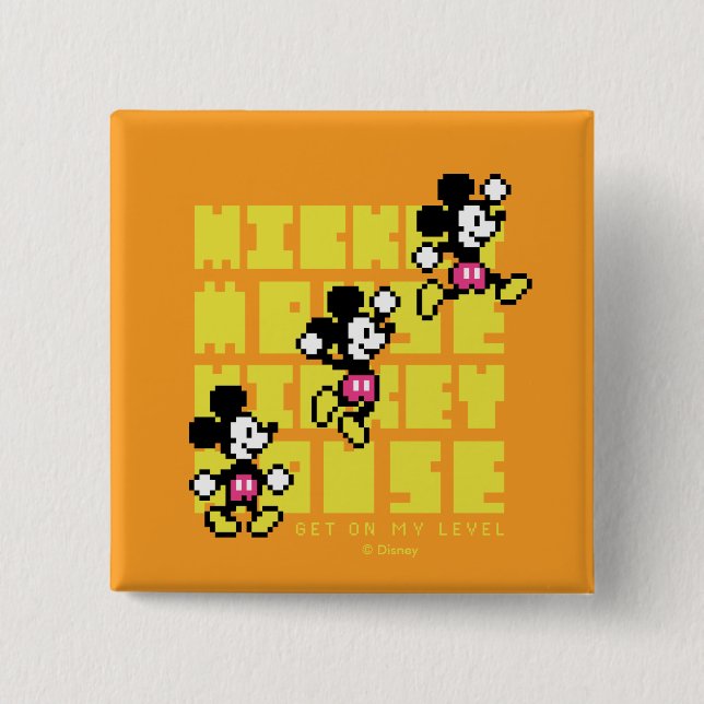 Mickey Mouse Double Jump Button (Front)