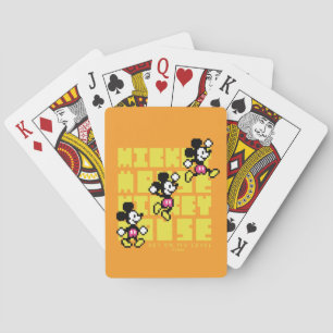 Mickey Mouse Double Jump Poker Cards