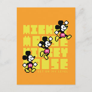Mickey Mouse Double Jump Postcard