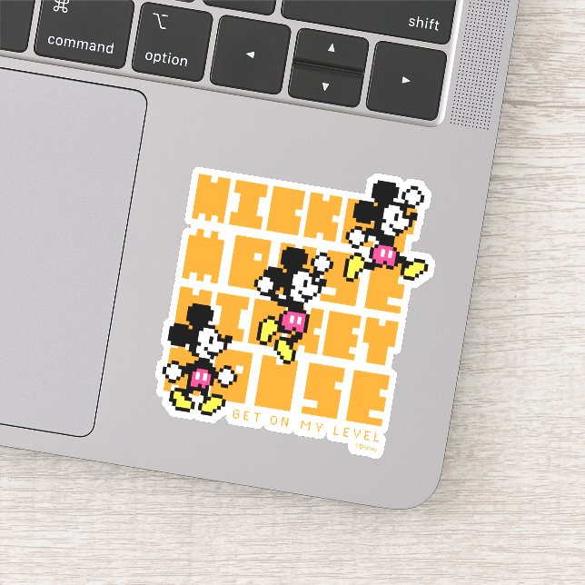 Mickey Mouse Double Jump Sticker (Detail)