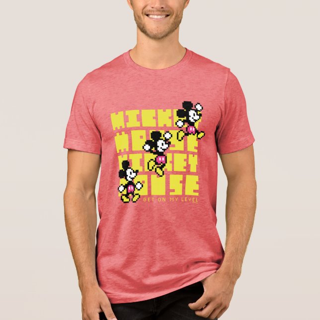 Mickey Mouse Double Jump Tri-Blend Shirt (Front)