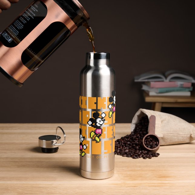 Mickey Mouse Double Jump Water Bottle (Coffee)