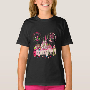 Mickey Mouse Ears, Castle & Disney Characters T-Shirt