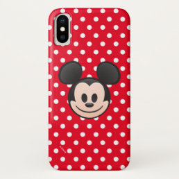 Mickey Mouse Emoji iPhone X Case