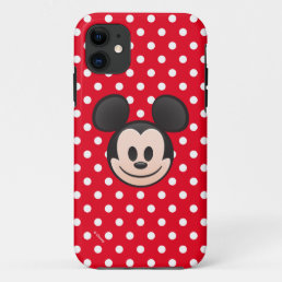 Mickey Mouse Emoji iPhone 11 Case